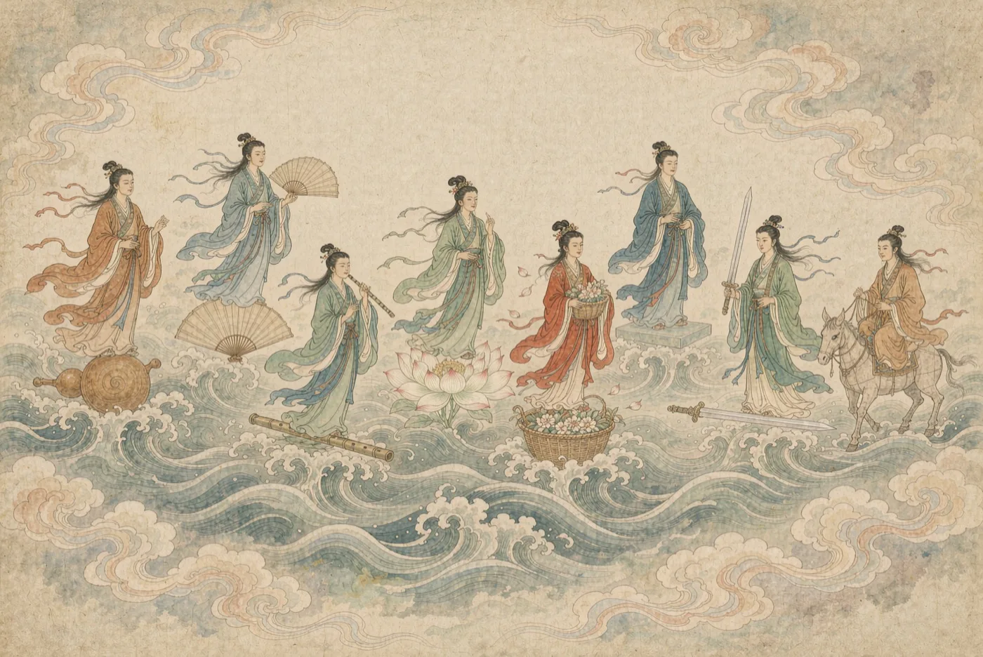 八仙过海封面