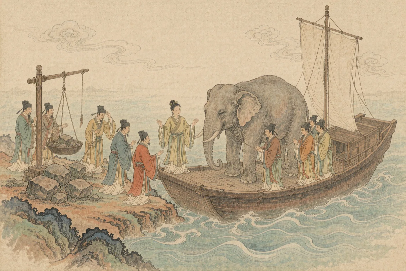 曹冲称象封面