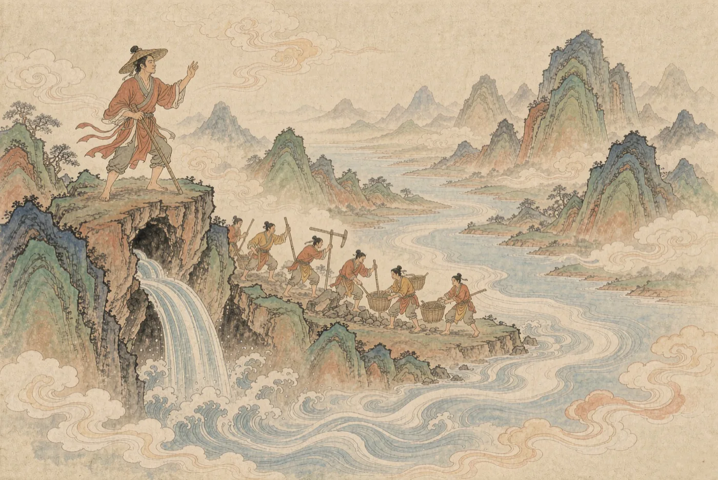 大禹治水封面