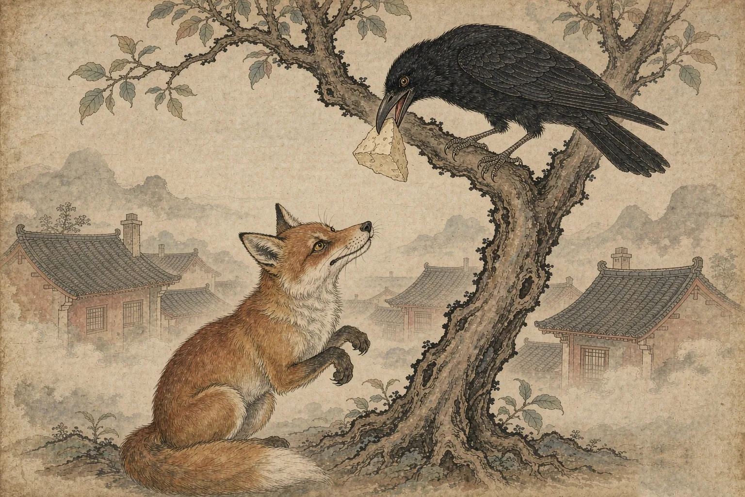 狐狸和乌鸦封面