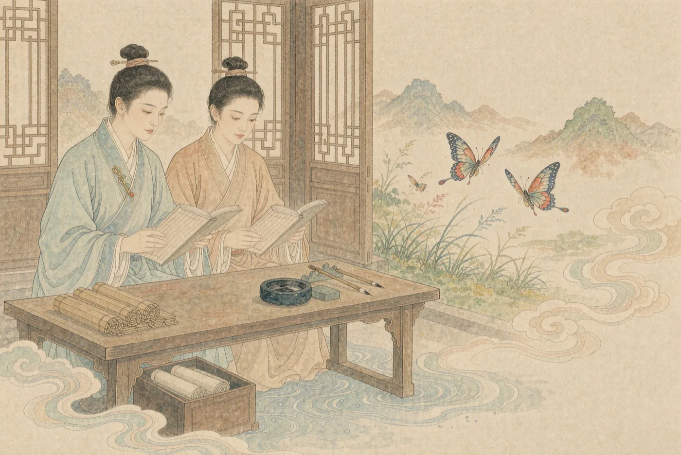梁山伯与祝英台封面