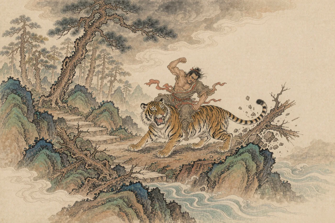 武松打虎封面
