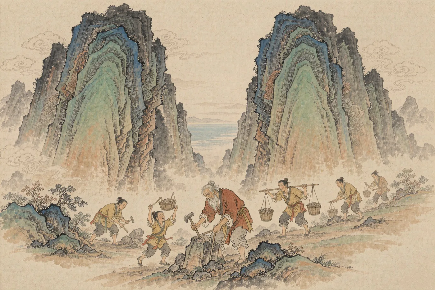愚公移山封面